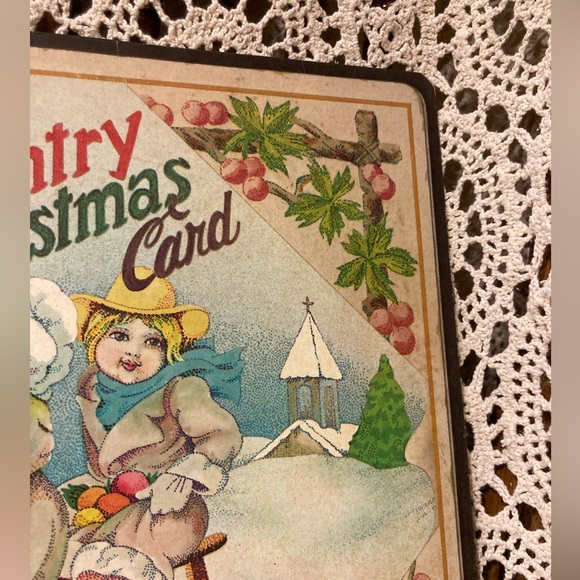 A Country Christmas Card - Vintage Vinyl Holiday LP Album - Great Graphic - Picture 4 of 15